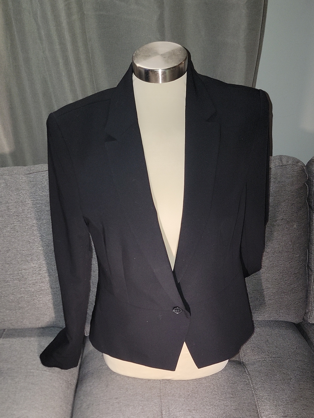 Worthington Black Single-Button Women's Blazer